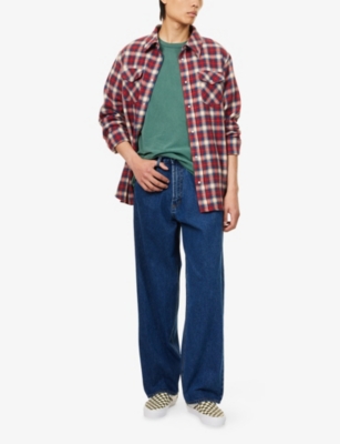 OBEY: Bigwig Baggy Wide-Leg Denim Jeans