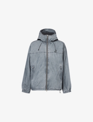 OBEY: Highland Hooded Cotton-Blend Jacket