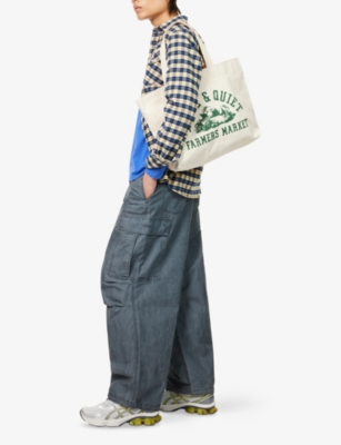 OBEY: Giant Cargo Wide-Leg Cotton-Blend Trousers