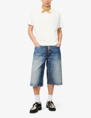 OBEY: Garret V-Neck Cotton-Knit Vest