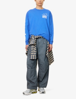 OBEY: Bizzare New Visions Long-Sleeves Cotton-Jersey T-Shirt