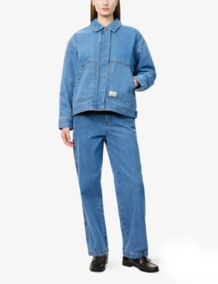 OBEY: Sybil Relaxed-Fit Denim Jacket