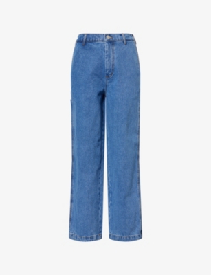 OBEY: Sybil Carpenter Wide-Leg Denim Jeans