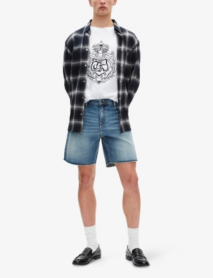 THE KOOPLES: Logo-Print Short-Sleeve Cotton T-Shirt