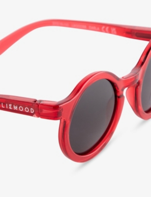 LIEWOOD WATERMELON TRANSPARENT DARLA JUNIOR POLYCARBONATE SUNGLASSES 