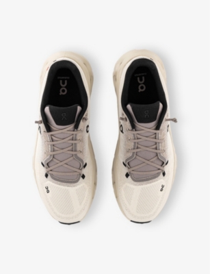 ON-RUNNING: Cloudtilt Cushioned-Sole Woven Low-Top Trainers