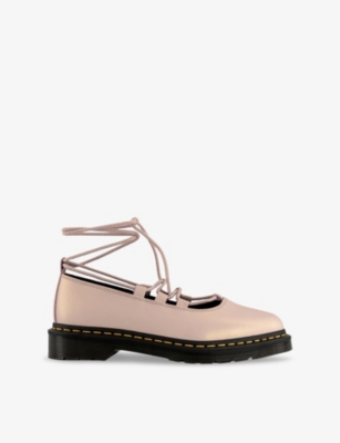 DR. MARTENS: Elphie II Leather Ballet Flats