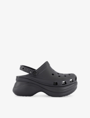 CROCS: Bae Platform Rubber Clogs