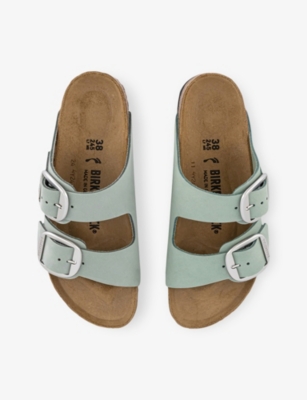 BIRKENSTOCK: Arizona Big-Buckle Leather Sandals