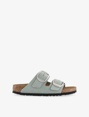 BIRKENSTOCK: Arizona Big-Buckle Leather Sandals
