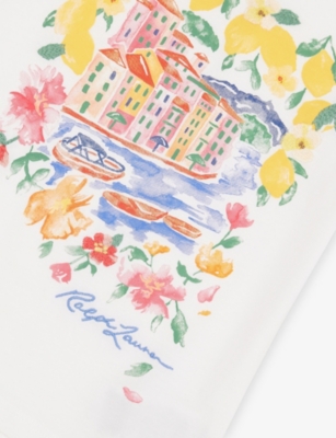 POLO RALPH LAUREN: Graphic-Print Short-Sleeves Cotton-Jersey T-shirt 4-6 Years