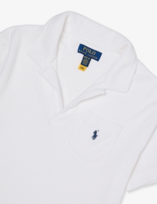 POLO RALPH LAUREN: Boys' Pocket Logo-Embroidered Cotton-Blend Polo Shirt