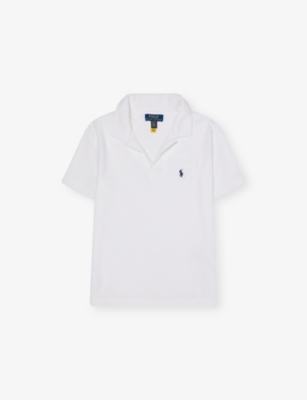 POLO RALPH LAUREN: Boys' Pocket Logo-Embroidered Cotton-Blend Polo Shirt