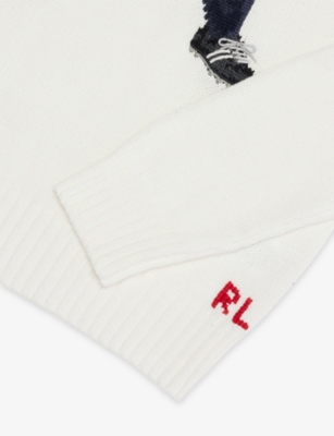 POLO RALPH LAUREN: New York Yankees Cotton-Knit Jumper 6-14 Years
