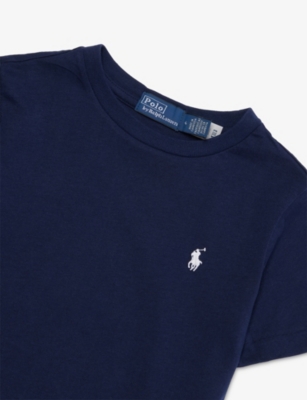 POLO RALPH LAUREN: Polo Ralph Lauren x Wimbledon Boys' Embroidered-Logo Cotton T-Shirt