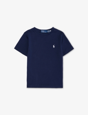 POLO RALPH LAUREN: Polo Ralph Lauren x Wimbledon Boys' Embroidered-Logo Cotton T-Shirt