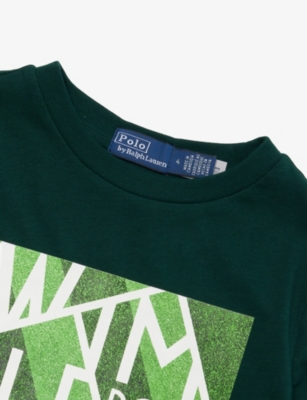 POLO RALPH LAUREN: Polo Ralph Lauren x Wimbledon Boys' Graphic-Print Cotton T-Shirt