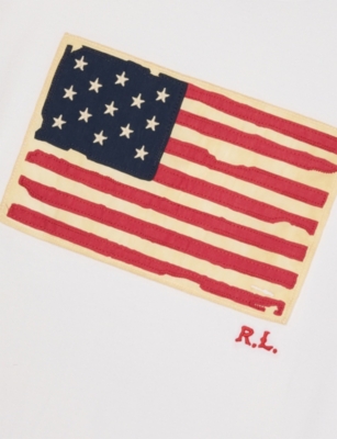 POLO RALPH LAUREN: Boys' Graphic-Print Crewneck Cotton T-Shirt