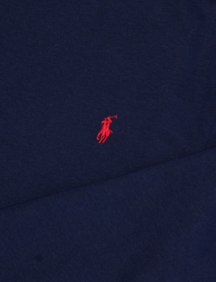 POLO RALPH LAUREN: Brand-Embroidery Crewneck Cotton-Jersey T-Shirt 6-14 Years