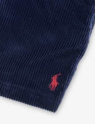POLO RALPH LAUREN: Boys' Polo Prepster Embroidered-Logo Cotton Corduroy Shorts