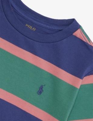 Polo Ralph Lauren Ralph Lauren Striped Cotton Jersey Tee