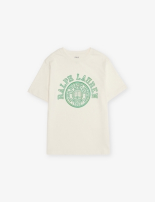 POLO RALPH LAUREN: Boys' Logo-Print Cotton-Jersey T-Shirt