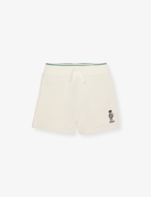 POLO RALPH LAUREN: Boys' Athletic Polo Bear Cotton Shorts 6-24 Months