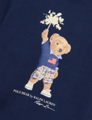 POLO RALPH LAUREN: Boys' Bear Short-Sleeves Cotton-Jersey T-Shirt