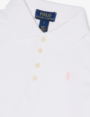 POLO RALPH LAUREN: Flared Polo-Collar Stretch-Cotton Piqué Dress 2-6 Years