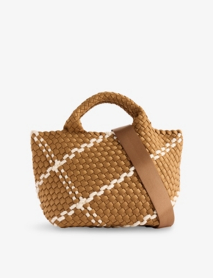 NAGHEDI: St. Barths Small Woven Tote Bag