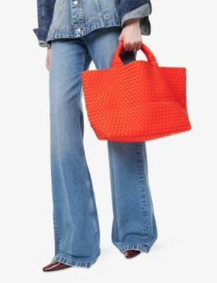NAGHEDI: St. Barths Medium Woven Tote Bag