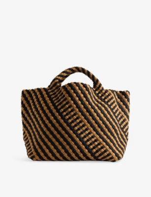 NAGHEDI: St. Barths Medium Woven Tote Bag