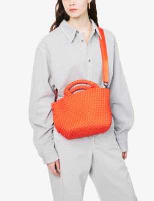 NAGHEDI: St. Barths Small Woven Tote Bag