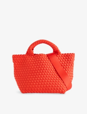 NAGHEDI: St. Barths Small Woven Tote Bag