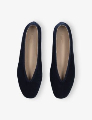 LE MONDE BERYL: Luna Pointed-Toe Suede Pumps