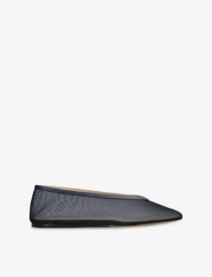 LE MONDE BERYL: Luna Mesh Flat Ballet Pumps