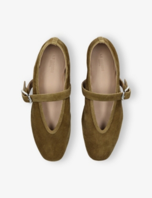 LE MONDE BERYL WOMENS LE MONDE BERYL STELLA SINGLE-STRAP SUEDE PUMPS 