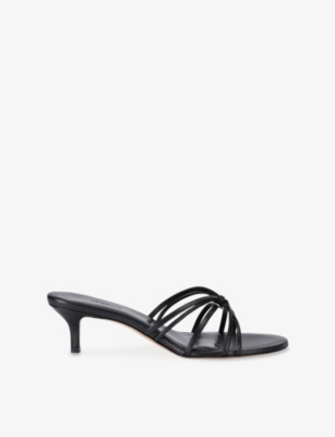 LE MONDE BERYL: Strappy 50 Leather Heeled Sandals