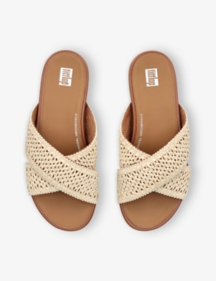 FITFLOP: Gracie Raffia Sliders