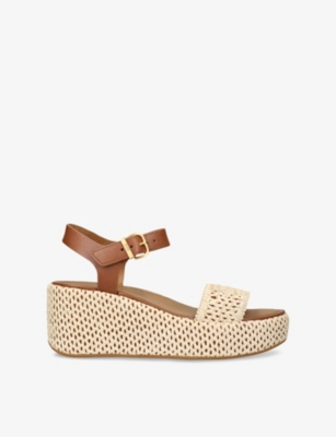 FITFLOP: Platform Woven Sandals