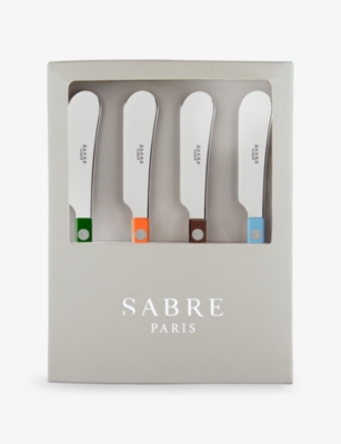 Sabre Color Mix Bistrot Butter Spreader Stainless-steel Set