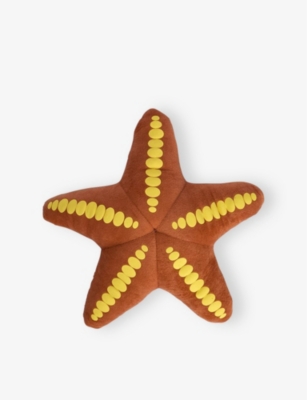 BARBOUR: Starfish Checked Woven Dog Toy