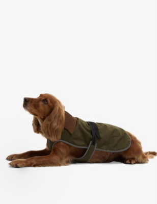 BARBOUR: Monmouth Corduroy-Collar Sleeveless Shell Dog Coat