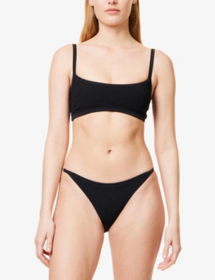 HUNZA G: Tyler Tonal Bikini Set