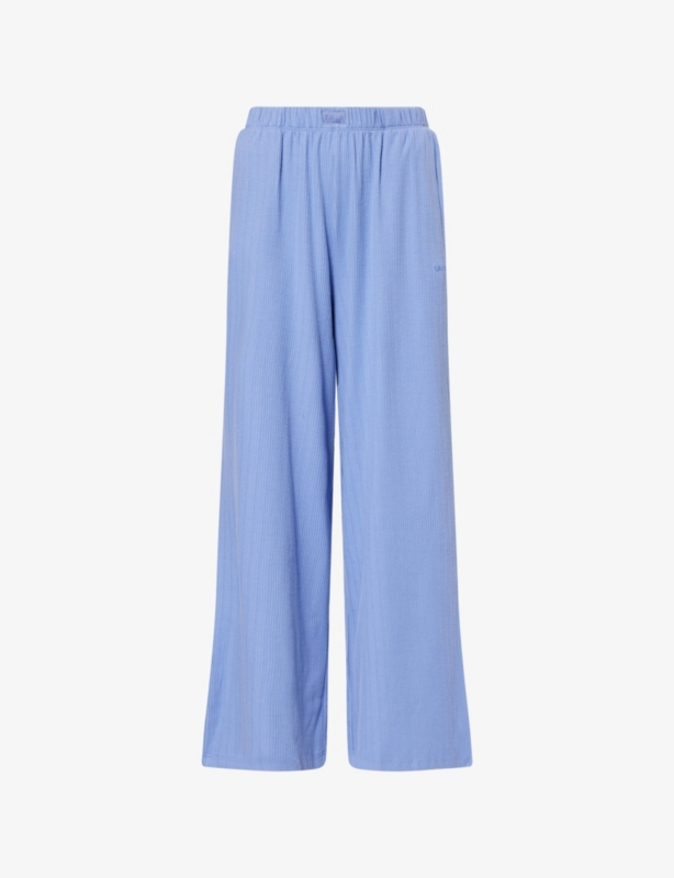 Soft Lounge Wide-Leg Cotton-Jersey Pyjama Bottoms