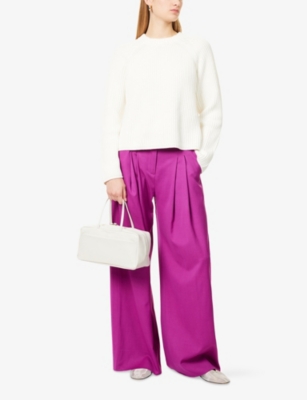 ME AND EM: Weekend Ribbed Cotton-Knit Jumper
