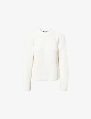 ME AND EM: Weekend Ribbed Cotton-Knit Jumper