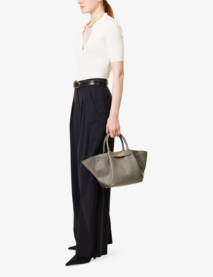 ME AND EM: The Perfect Man Pleated Wide-Leg Wool Trousers