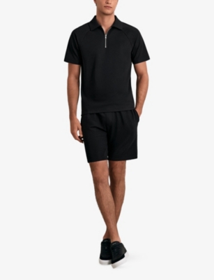 REISS: Finton Leather Trainers