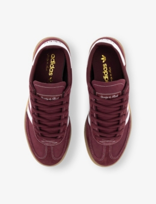 ADIDAS: Handball Spezial x Sporty & Rich Suede Low-Top Trainers